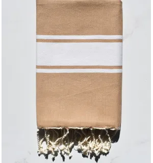 Fouta piatta catrame scuro  - 1