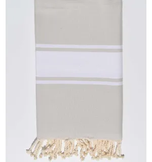 Telo mare grigio argilla Fouta Tunisia - 1