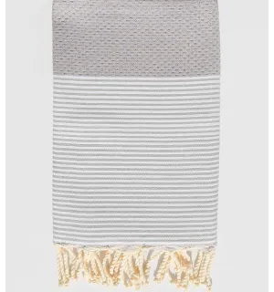 Fouta nido d'ape grigio  - 1