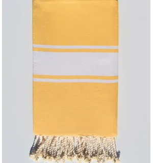 Fouta piatta giallo orpimento chiaro  - 1