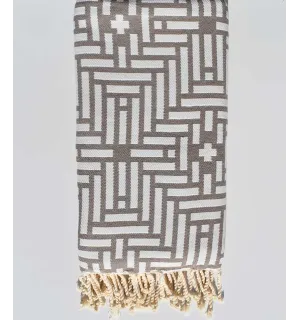 Copriletto beige scuro 1.94m*2.8m  - 1