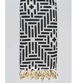 Copriletto Nero Blu 2.8m*1.9m  - 1