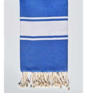 Fouta piatta blu majorelle Fouta Tunisia - 1