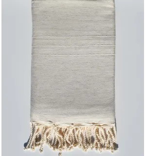 Grande fouta ecru lino 1.50M*2.50M  - 1