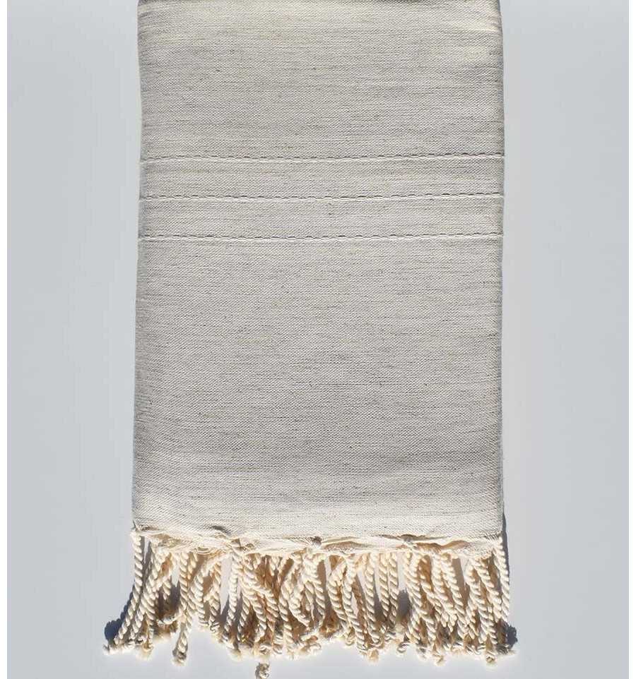 Grande fouta ecru lino 1.50M*2.50M  - 1