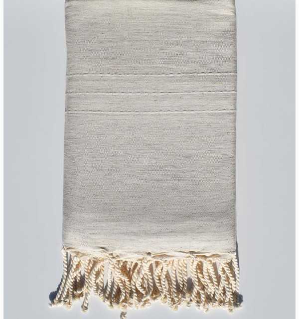 Grande fouta ecru lino 1.50M*2.50M  - 1