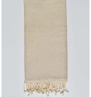 Copriletto sabbia beige  - 1