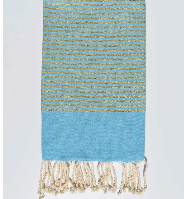 Fouta Lurex blu comando stellare  - 1