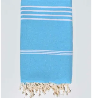 Telo mare grande azzurro  - 1