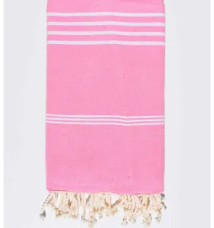 Grande Fouta rosa chiaro  - 1