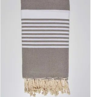 Telo mare Marrone pastello  - 1