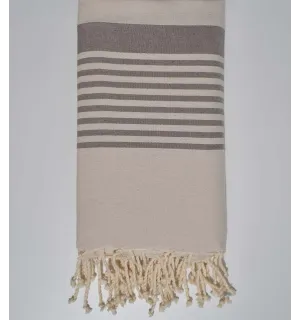 Grande telo mare beige chiaro  - 1