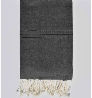 Copridivano grigio ardesia Fouta Tunisia - 1