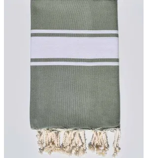 Telo mare verde salvia Fouta Tunisia - 1