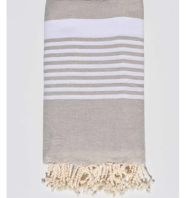 Grande fouta sand beige 1.90m * 2m  - 1