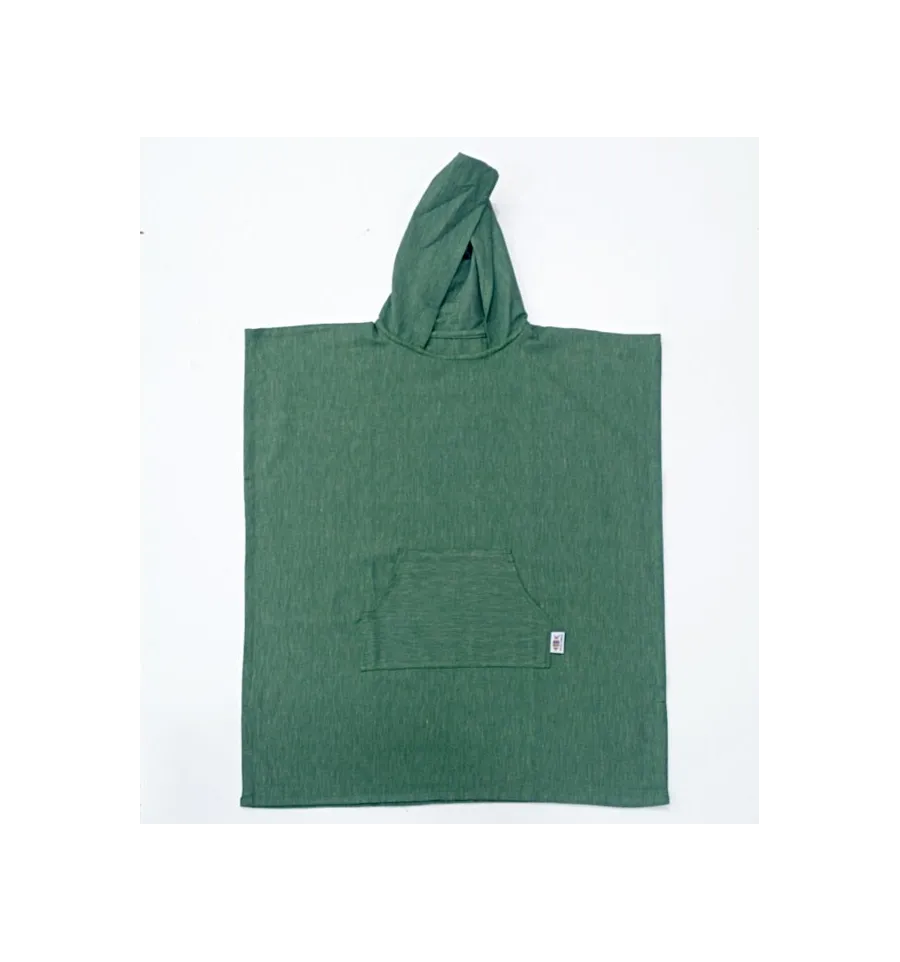 Poncho mare verde Fouta Tunisia - 2