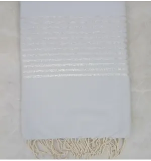 Grande fouta azzurro fiordaliso 