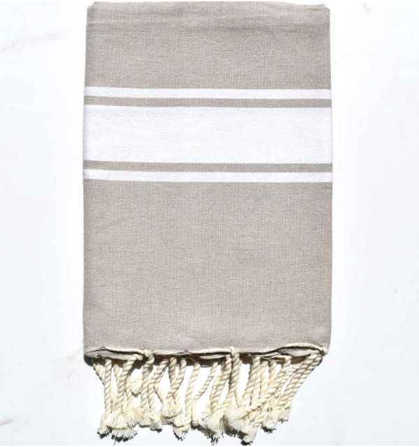 Telo mare piatta catrame Fouta Tunisia - 2
