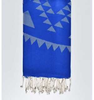 Telo mare bohemian blu Fouta Tunisia - 2 2