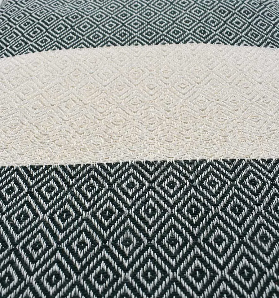 Telo mare Diamante Verde Scuro Fouta Tunisia - 2