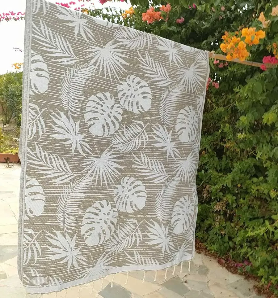 Telo mare Amazon Taupe Fouta Tunisia - 2