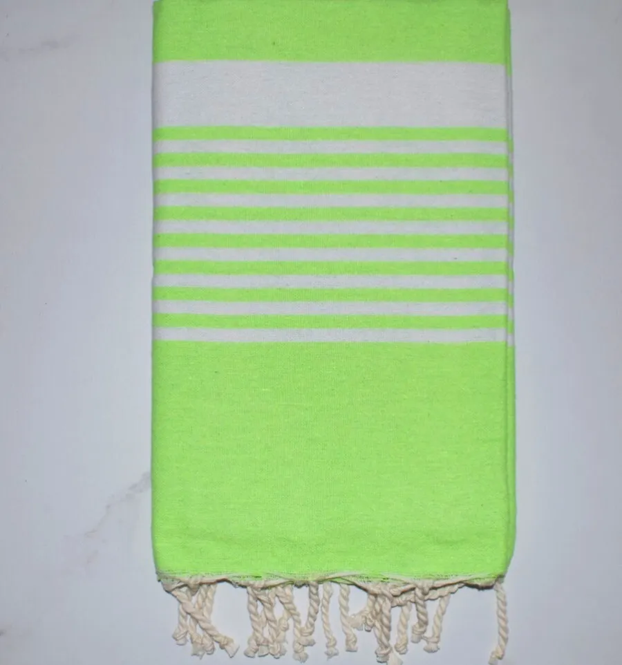 Telo Mare Arturo Verde Fluo - Telo Mare