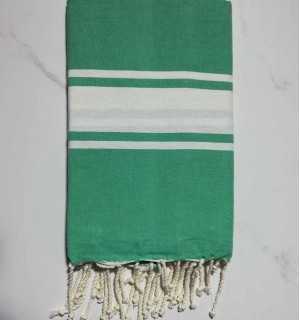 Telo mare giada 100x200 cm - 100 % Cotone - FOUTA TUNISIA