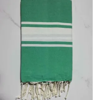 Telo mare giada 100x200 cm - 100 % Cotone - FOUTA TUNISIA