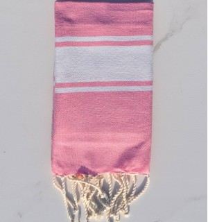 Fouta per bambini rosa chiaro - FOUTA TUNISIA