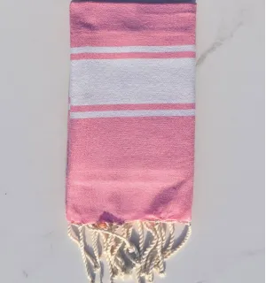 Fouta per bambini rosa chiaro - FOUTA TUNISIA
