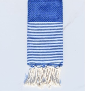 Fouta per bambino blu elttrico - FOUTA TUNISIA