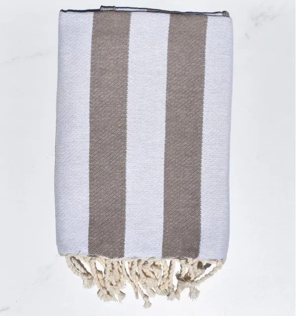 Telo Mare Alaska Taupe - 100x200 cm | Stile Sobrio ed Elegante