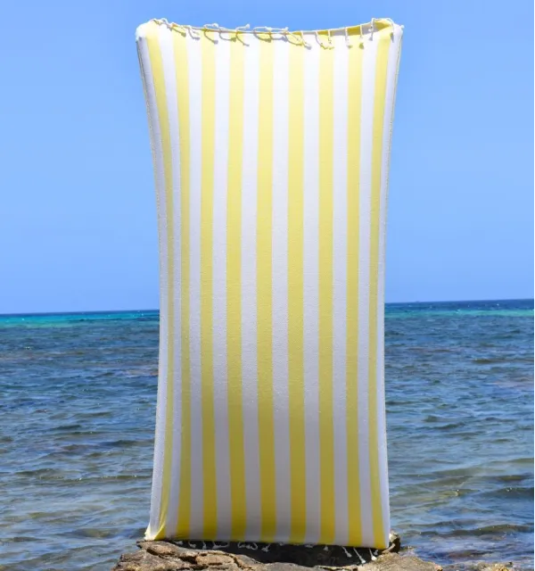 Telo Mare Alaska Giallo Sole - 100x200 cm | Energia e Stile per l’Estate