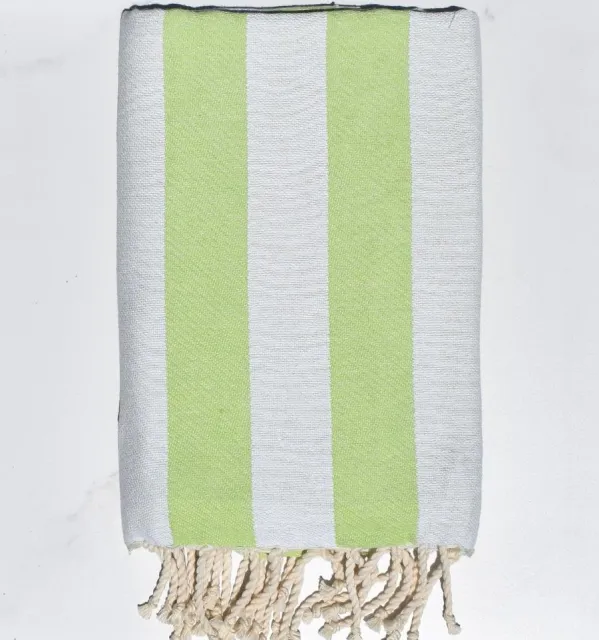 Telo Mare Alaska Verde Pistacchio - 100x200 cm | Freschezza Naturale e Stile Estivo