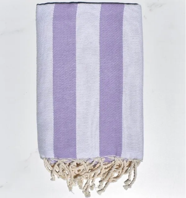 Telo Mare Alaska Lilla - 100x200 cm | Eleganza Morbida e Tocco Pastello