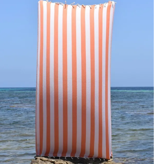 Telo Mare Alaska Arancione - 100x200 cm | Stile Solare ed Energico