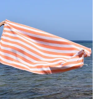 Telo Mare Alaska Arancione - 100x200 cm | Stile Solare ed Energico 2
