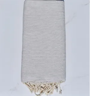 Copridivano unito grigio chiaro - FOUTA TUNISIA