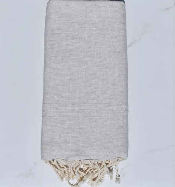 Copridivano unito grigio chiaro - FOUTA TUNISIA