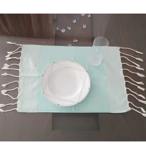 Mini fouta verde turchese chiaro 