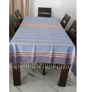 Grande fouta viola, blu e pesca scuro  2
