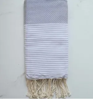 Fouta nido d'ape pervinca 