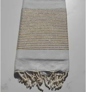 Telo mare lurex blu chiaro 