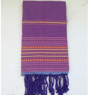 telo mare arabesca rosa scuro 