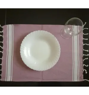 mini fouta viola chiaro 