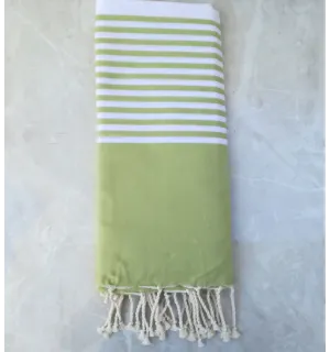 grande fouta verde chiaro 1.5m*2.5m 