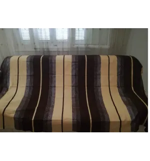 grande fouta marrone e Fulvo con lurex  2