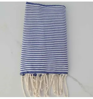 Fouta nido d'ape per bambino blu marino 