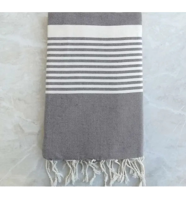 Fouta medio taupe 1.5m/2.5m 