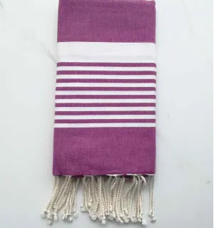 Fouta arturo melanzana viola 